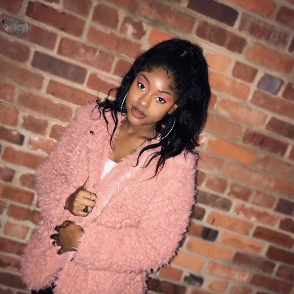Fashion Nova Jackets & Blazers - pink fuzzy fashion nova jacket